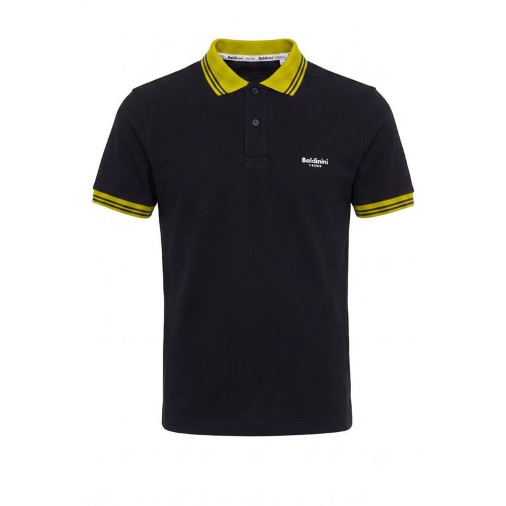 Baldinini Trend Blue Cotton Men Polo Men's Shirt